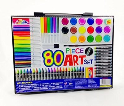 materials coloring drawing supplies kit children writing craft sketching artists piece plus birthday creative kid kidinventor