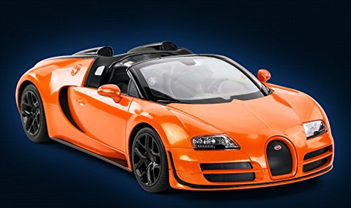 Orange Radio Remote Control 1//14 Bugatti Veyron 16.4 Grand Sport Vitesse Licensed RC Model Car