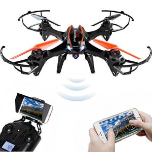 DBPOWER UDI U842 WiFi FPV Drone with HD Camera – Includes BONUS BATTERY