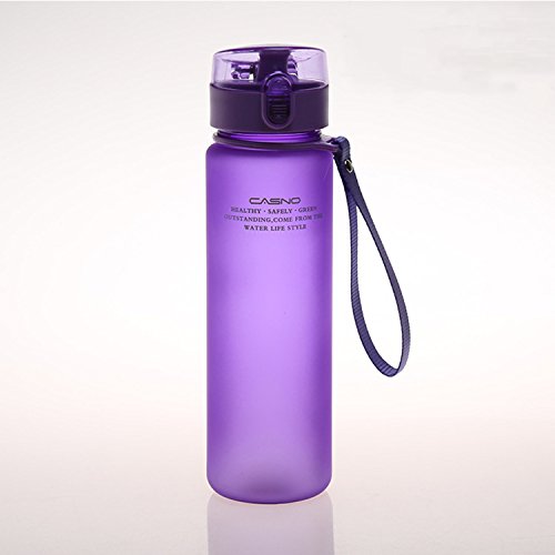 Sanberd Sports Water Bottle With Leak Proof Flip Top Lid Eco Friendly